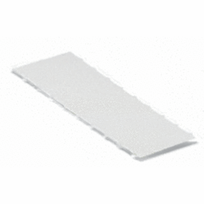 Cardboard signs, for laser printer, 9.5 x 25 mm