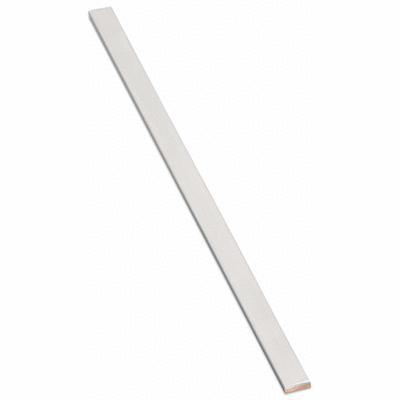 Busbar, tin-plated, 1000 mm long, Cu 10 mm x 3 mm