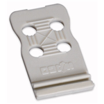 STRAIN RELIEF PLATE FOR SERIES 733 2 TO 6 POLES PIN SPACING 2.5 MM / 0.098 IN 6 MM / 0.236 IN WIDE