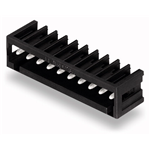 HEADER RIGHT ANGLE SOLDER PIN, 1 X 1 MM / 0.039 X 0.039 IN PIN SPACING 3.5 MM / 0.138 IN 100% PROTECTED AGAINST MISMATING