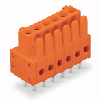 Female plug with straight solder pin pin spacing 3.81 mm / 0.15 in 100% protected against mismating with codig fingers