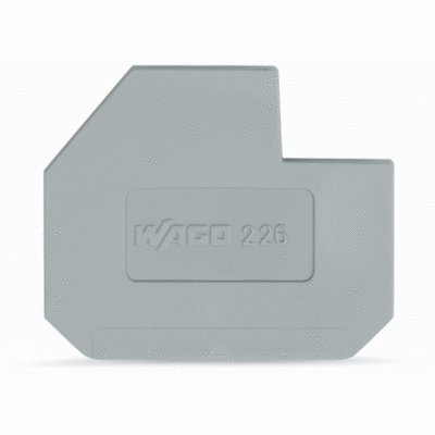 End plate, for 400 V, cut-out dimensions L1, 1.5 mm thick