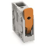 PCB terminal block with lever conductor entry perpendicular to PCB 2 solder pins/pole 7.5 mm (0.295 inch) pin spacing