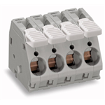 PCB terminal block, lever, 16 mm², Pin spacing 10 mm, CAGE CLAMP®