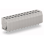 PCB TERMINAL STRIP 1 PRESS-IN PIN / POLE PIN SPACING 5 MM / 0.197 IN FOR PRESSIN TECHNIQUE