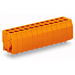 PCB TERMINAL STRIP 1 PRESS-IN PIN / POLE PIN SPACING 5.08 MM / 0.2 IN FOR PRESSIN TECHNIQUE