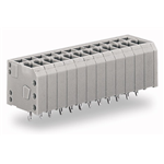 PCB TERMINAL STRIP 1 PRESS-IN PIN / POLE PIN SPACING 3.5 MM / 0.138 IN FOR PRESSIN TECHNIQUE