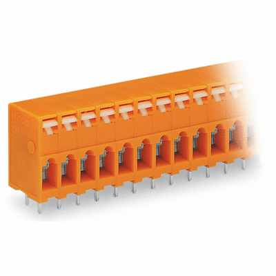 PCB terminal block, push-button, 2.5 mm², Pin spacing 5.08 mm, CAGE CLAMP®