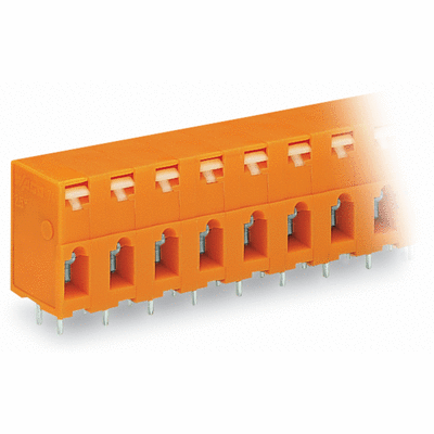 PCB terminal block, push-button, 2.5 mm², Pin spacing 7.62 mm, CAGE CLAMP®