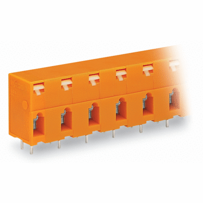 PCB terminal block, push-button, 2.5 mm², Pin spacing 10.16 mm, CAGE CLAMP®