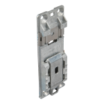 adapter szyny z odlewu cynku; do zamocowania urzÄ…dzeÅ„ 787-8xx na szynie (TS 35)