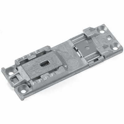 adapter szyny z odlewu cynku, do zamocowania urządzeń 787-8xx na szynie (TS 35)