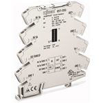 Current signal conditioner, Current input signal, Current and voltage output signal, Digital output, Configuration via software, Supply voltage: 24 VDC, 6 mm module width