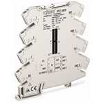 Potentiometer signal conditioner, Current and voltage output signal, Digital output, Configuration via software, Supply voltage: 24 VDC, 6 mm module width