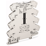 Temperature signal conditioner for KTY sensors, Current and voltage output signal, Configuration via DIP switch, Supply voltage: 24 VDC, 6 mm module width