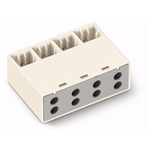 Snap-on type Conductor support 4-pole