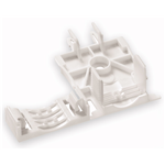 STRAIN RELIEF PLATE FOR SHEATHED LINES
