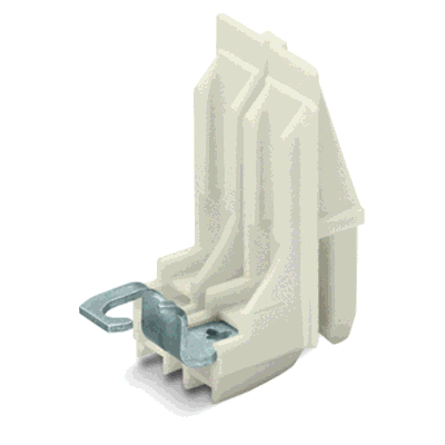 Connecting adapter for coil wire 0.2 to 1.9 mm Ø 2-pole assembled on the right