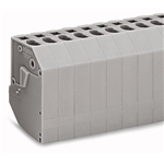 Compact transformer terminal block with marker slot for WTB markers