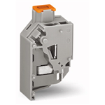 Modular transformer fuse terminal block for fuse 5 x 20 mm