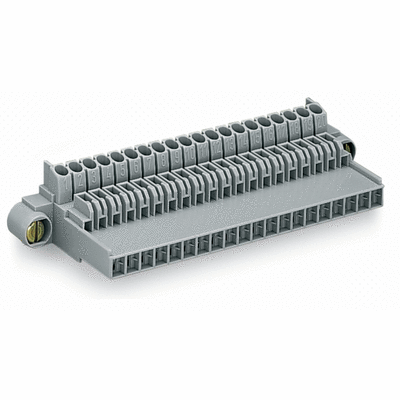Female connector including M4 screws 20-pole