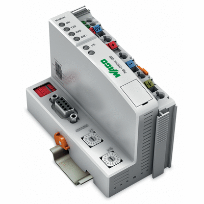MODBUS fieldbus coupler RS-485, 150 Baud ... 115.2 kbaud digital and analog signals