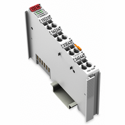 4-channel digital output, 30 VAC/VDC, 2.0 A, Solid-state, isolated