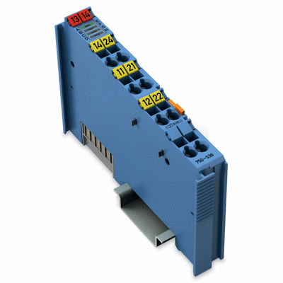 2-channel relay output module AC 100 V, DC 30 V Ex i Cat. ia 2 changeover contacts