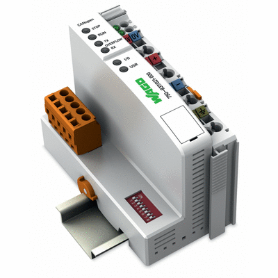 Contrôleur de bus de terrain programmable CANopen avec connecteur MCS 10 kbauds - 1 Mbaud signaux digitaux et analogiques