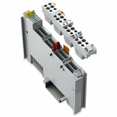8-Channel digital input module DC 5 (12) v 0,2 ms positive switching 1-conductor-connection