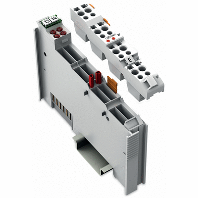 4-CHANNEL ANALOG INPUT MODULE SINGLE ENDED for DIN 35 rail