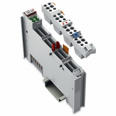 4-Channel digital output module AC 120 (230) v positive switching