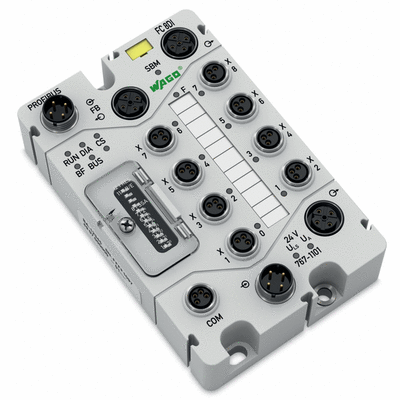 PROFIBUS DP/V1 FIELDBUS COUPLER DC 24 V incl. 8 digital inputs (8 x M8)