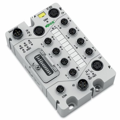 DeviceNet fieldbus coupler DC 24 V incl. 8 digital inputs (8 x M8)