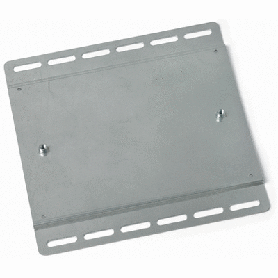 Mounting plate, for distribution boxes