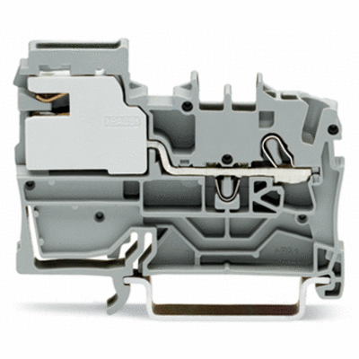 1-Conductor power distribution disconnect terminal block