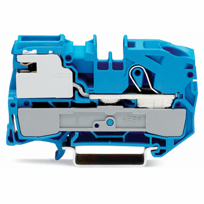 Borne sectionnable de neutre pour 1 conducteur Borne d'alimentation de neutre