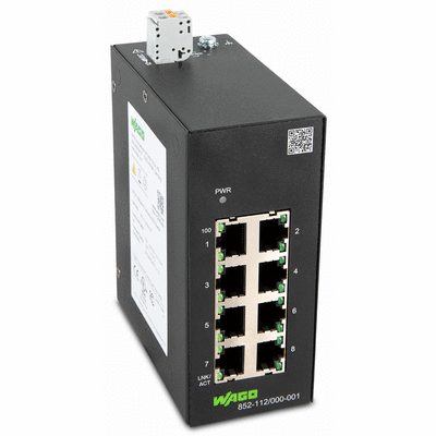 Industrial-ECO-Switch, 8 Ports 100Base-TX