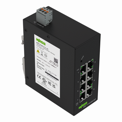 Industrial-ECO-Switch, 8 Ports 1000Base-T