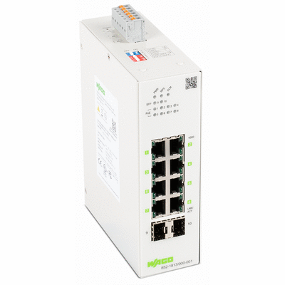 Switch managed agile, 8 porte 1000BASE-T, 2 slot 1000BASE-SX/LX, 8 * Power over Ethernet