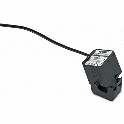 Split-core current transformer, Primary rated current: 200 A, Secondary rated current: 1 A, Rated power: 0.2 VA, Accuracy class: 0.5, Cable length: 3 m