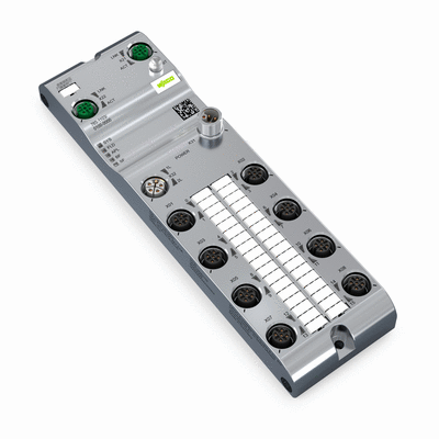 16-channel digital output, Profinet, 24 VDC, 8xM12 connection, WideLine