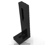 Leveling Foot, L-Base