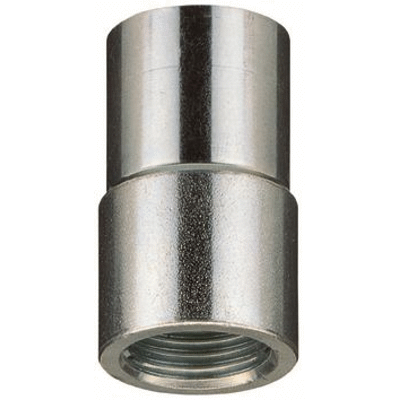 Adaptador para tubo D25mm rosca 1/2 pulgada