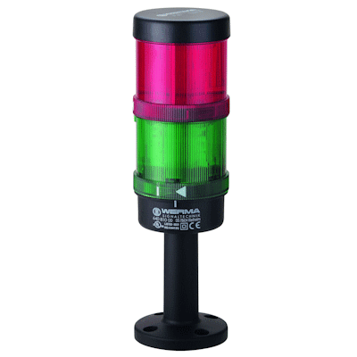 Signal tower KS71 RM 24VAC/DC GN/RD