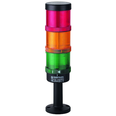 Signal tower KS71 RM 24VAC/DC GN/YE/RD