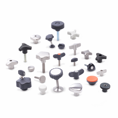 2.2 Tensioning, clamping with knobs