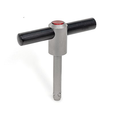 GN 1131 Stainless Steel Lifting Pins, Self-Locking, with T-Handle