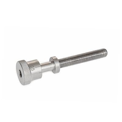 GN 827 Stainless Steel Adjusting Screws, for Bearing Blocks GN 828