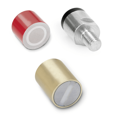 Retaining magnets, rod-shaped